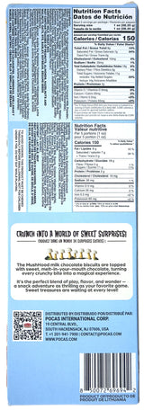 THE MUSHHOOD MUSHROOM SHAPED CRACKERS - WHITE CHOCOLATE (5.29oz)