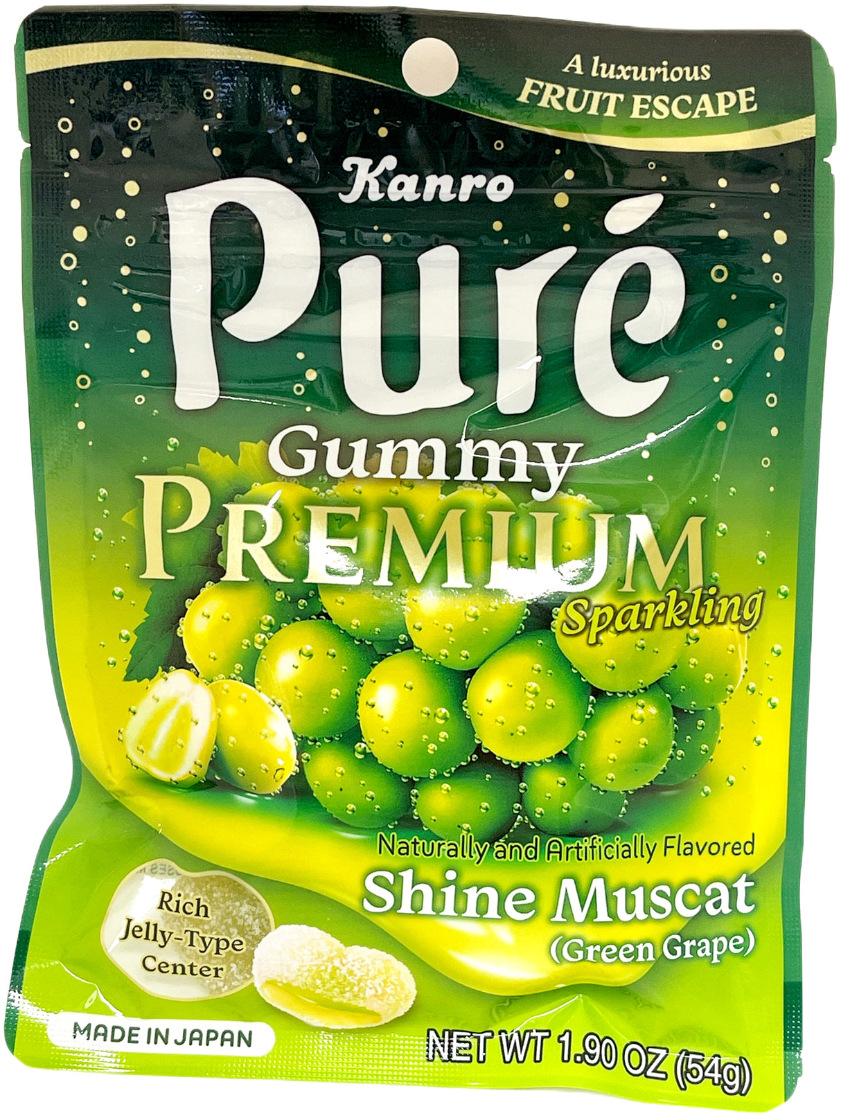 PURE PREMIUM GUMMY CANDY - SHINE MUSCAT (1.9oz)