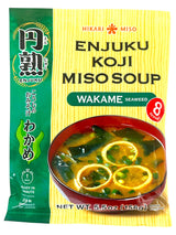 HIKARI ENJUKU KOJI INSTANT MISO SOUP 8PK - WAKAME (5.5oz)