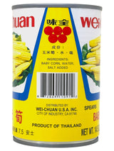 WEI CHUAN BABY CORN SPEARS (14.5oz)