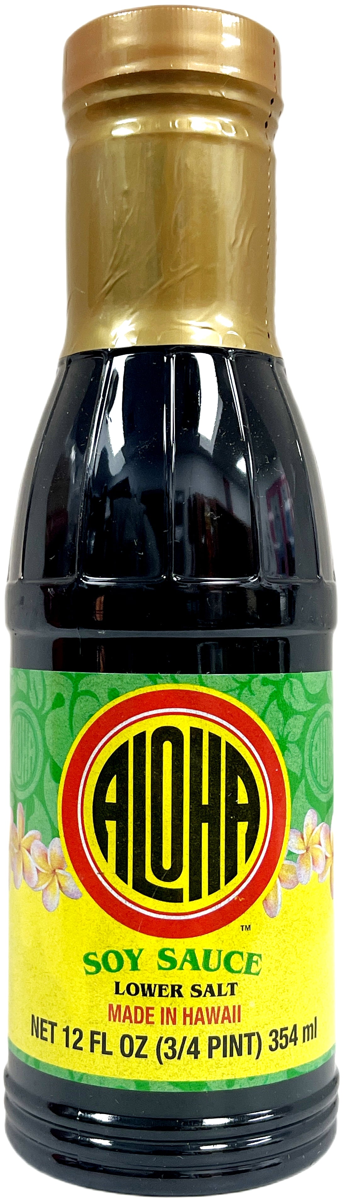 ALOHA SOY SAUCE - LOW SALT (12oz)