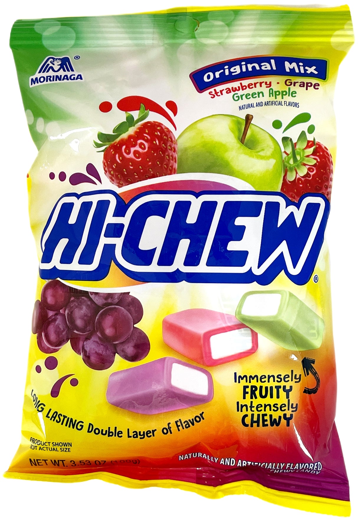 HI-CHEW ARTIFICIAL FRUIT CHEWS - ORIGINAL MIX (3.53oz)