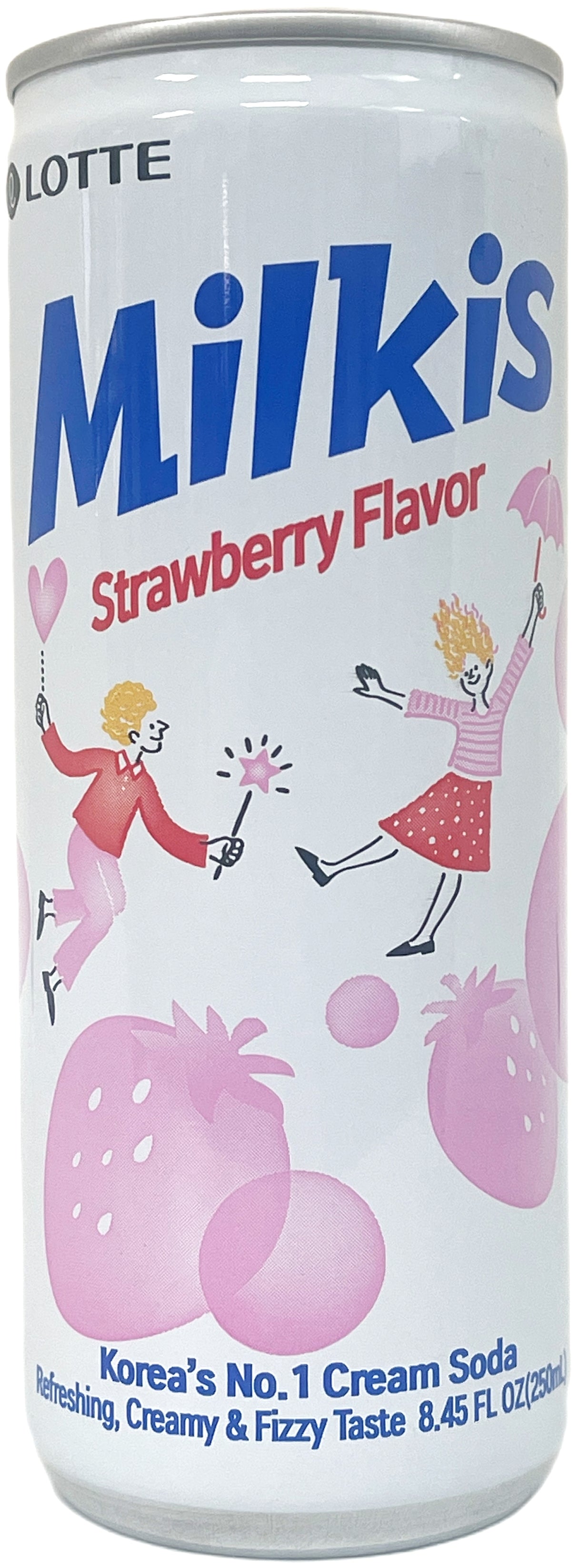 MILKIS CREAM SODA - STRAWBERRY (8.45oz)