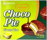 LOTTE CHOCO PIE 12PK - GREEN TEA