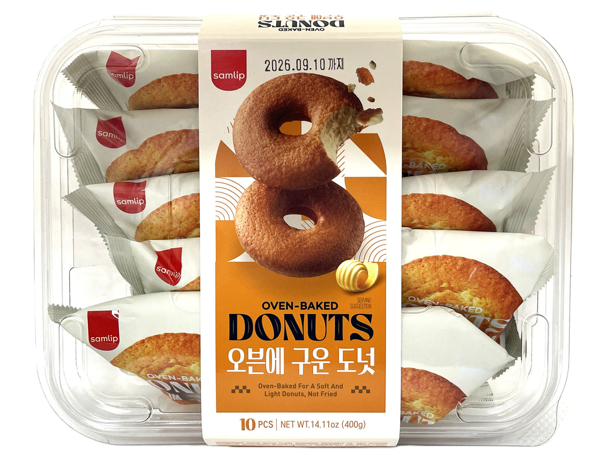 SAMLIP OVEN-BAKED DONUTS 10PK