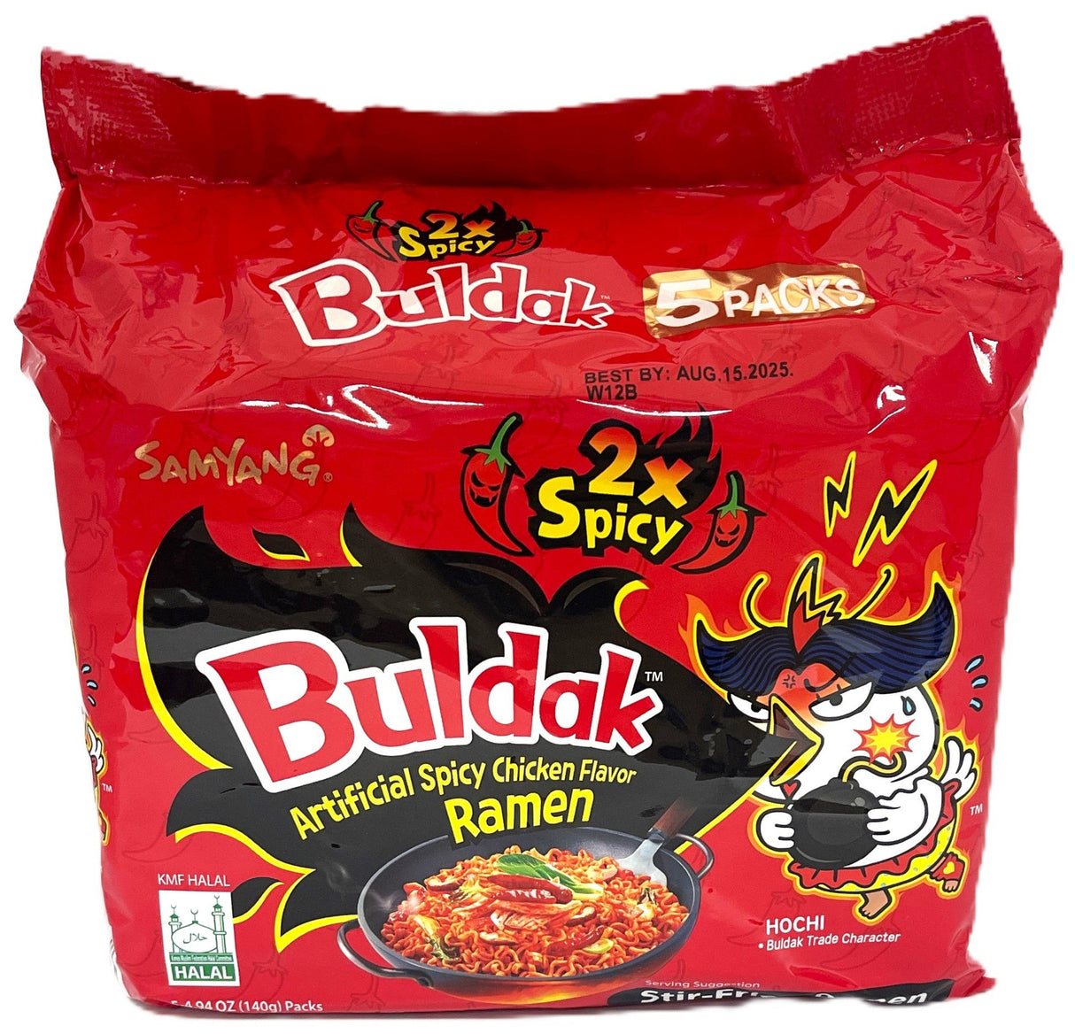 BULDAK SPICY RAMEN 5PK - 2X SPICY