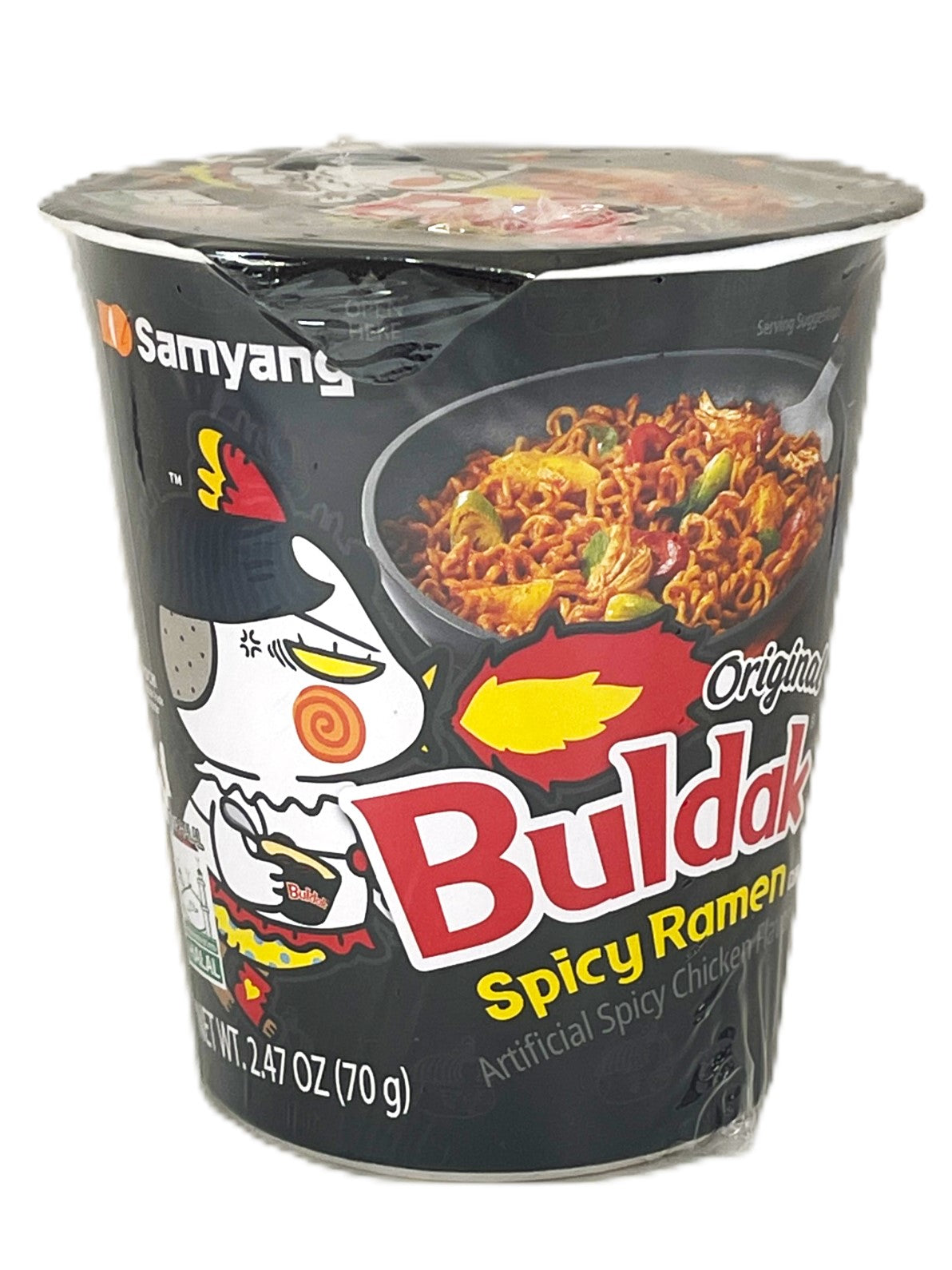 SAMYANG BULDAK SPICY RAMEN CUP - ORIGINAL (2.47oz)