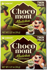 CHOCOMONT BISCUIT TWIN PACK - MATCHA (2.53oz)