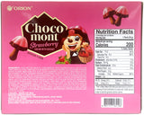 ORION CHOCOMONT BISCUIT 4PK - STRAWBERRY