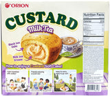 ORION CUSTARD SOFT CAKE 12PK - MILK TEA