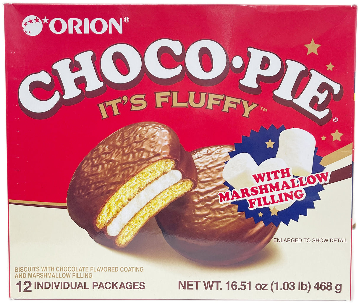 ORION CHOCO PIE 12PK - ORIGINAL