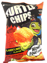ORION TURTLE CHIPS - FLAMIN' LIME (5.64oz)
