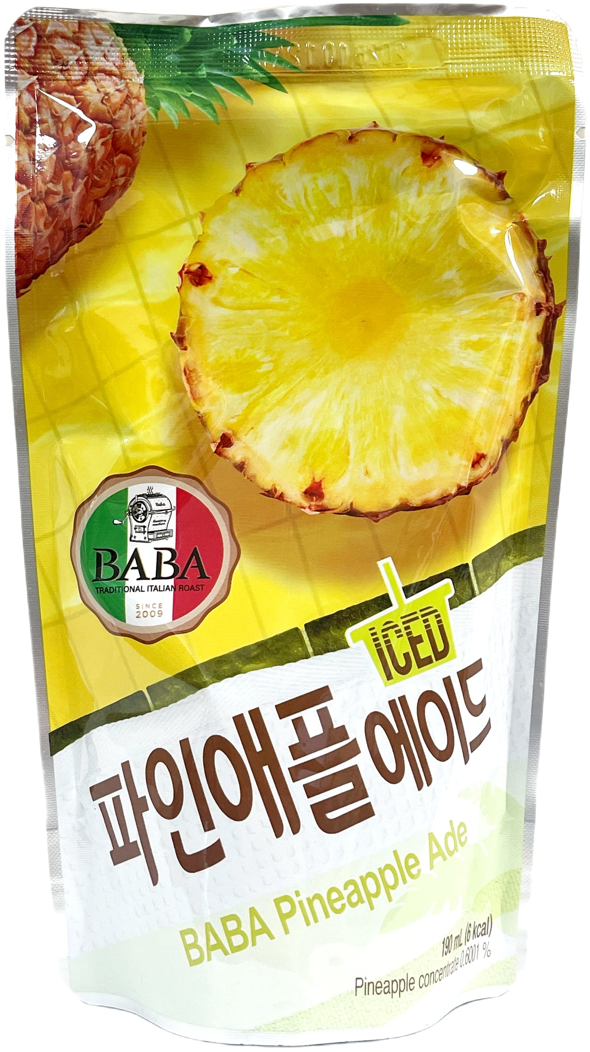 BABA ICED PINEAPPLE ADE (6.42oz)