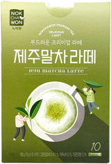 NOK CHA WON INSTANT JEJU MATCHA LATTE 10PK