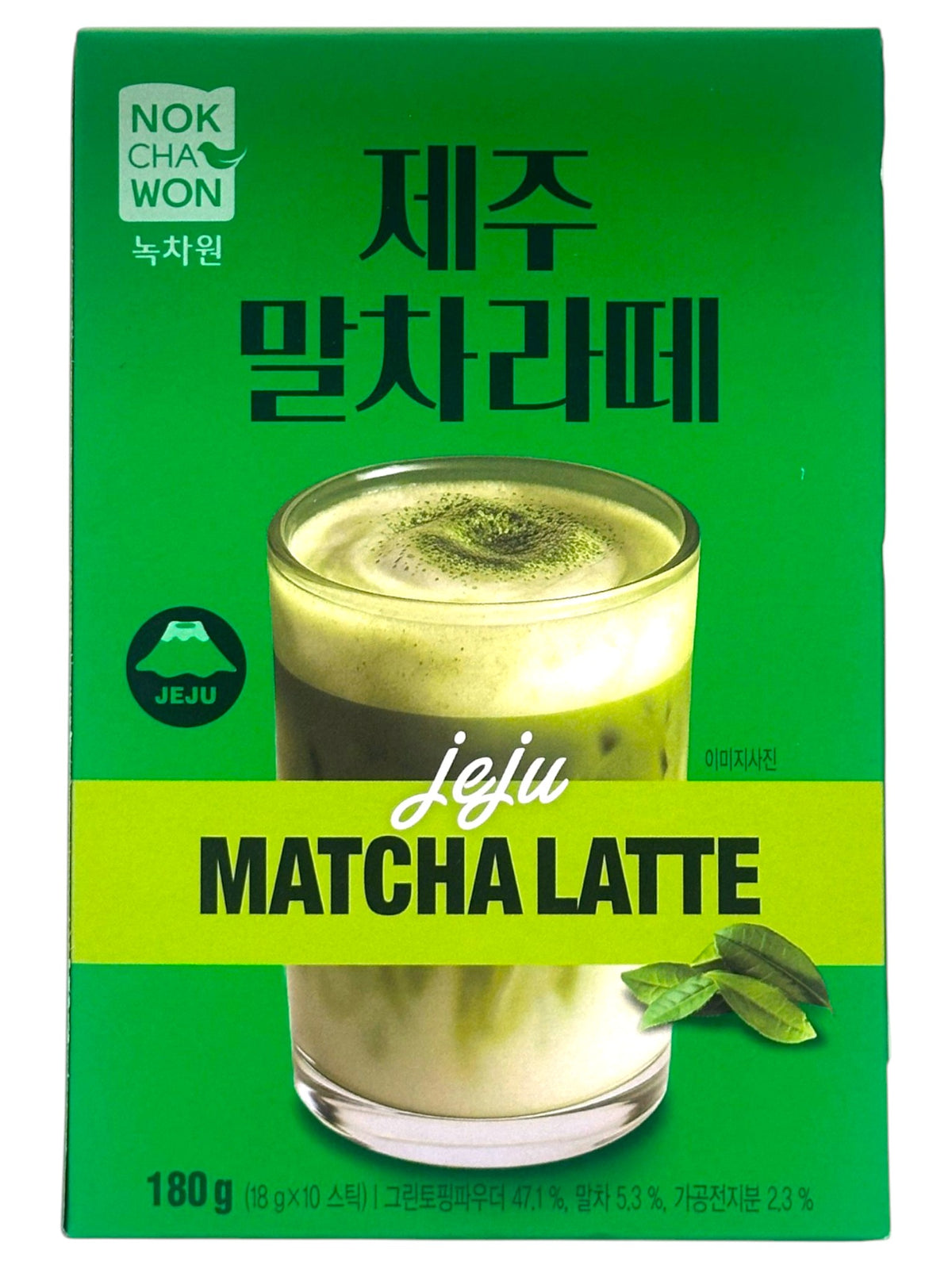 NOK CHA WON INSTANT JEJU MATCHA LATTE 10PK