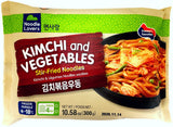 NOODLE LOVERS FROZEN KIMCHI & VEGETABLE STIR-FRIED NOODLES (10.58oz)