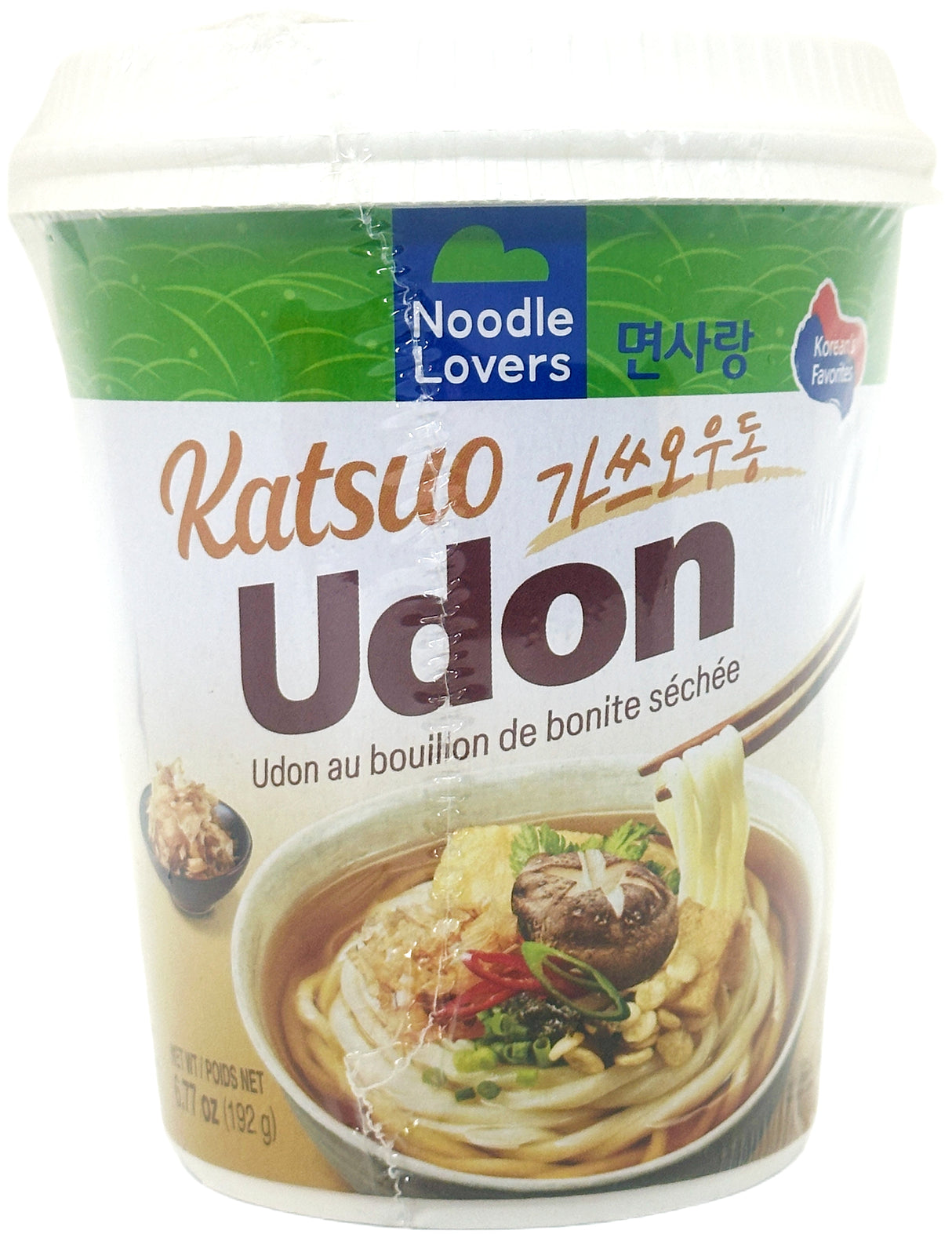 NOODLE LOVERS KATSUO UDON NOODLE CUP (6.77oz)