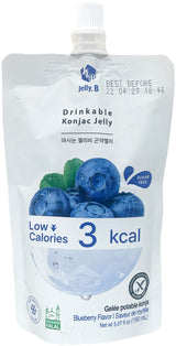 JELLY B. DRINKABLE KONJAC JELLY - BLUEBERRY (5.07oz)