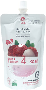 JELLY B. DRINKABLE KONJAC JELLY - LYCHEE (5.07oz)