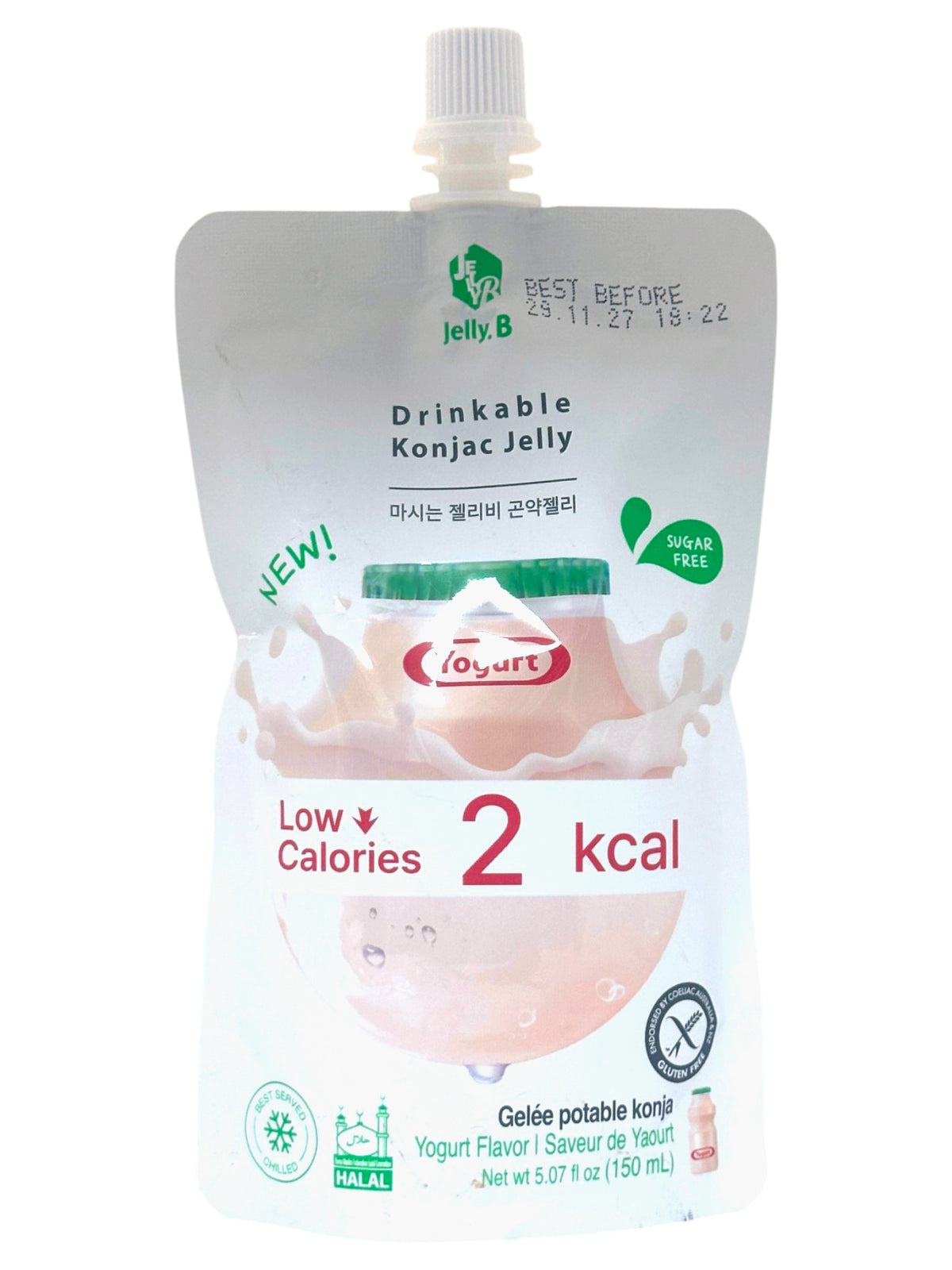 JELLY B. DRINKABLE KONJAC KELLY - YOGURT (5.07oz)