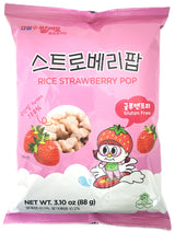 RICEYO RICE POP SNACK - STRAWBERRY (3.1oz)