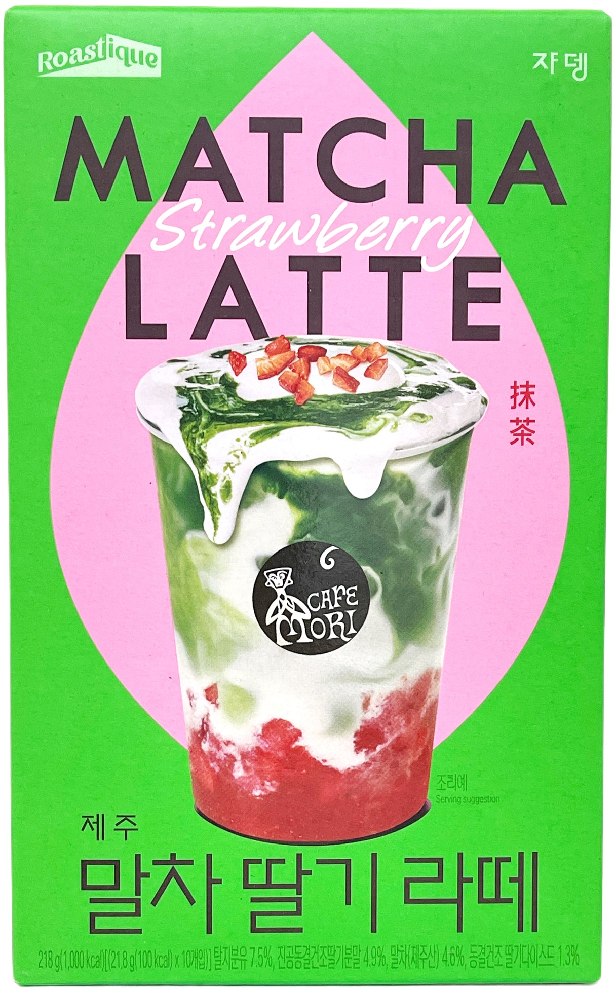 ROASTIQUE INSTANT MATCHA LATTE 10PK - STRAWBERRY