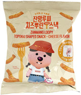 ZANMANG LOOPY TOPOKKI SNACK - CHEESE (2.82oz)