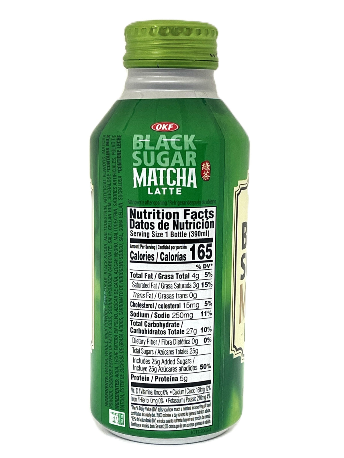 OKF BLACK SUGAR MATCHA LATTE (13.19oz)