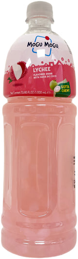 MOGU MOGU COCONUT JELLY DRINK - LYCHEE (33.8oz)
