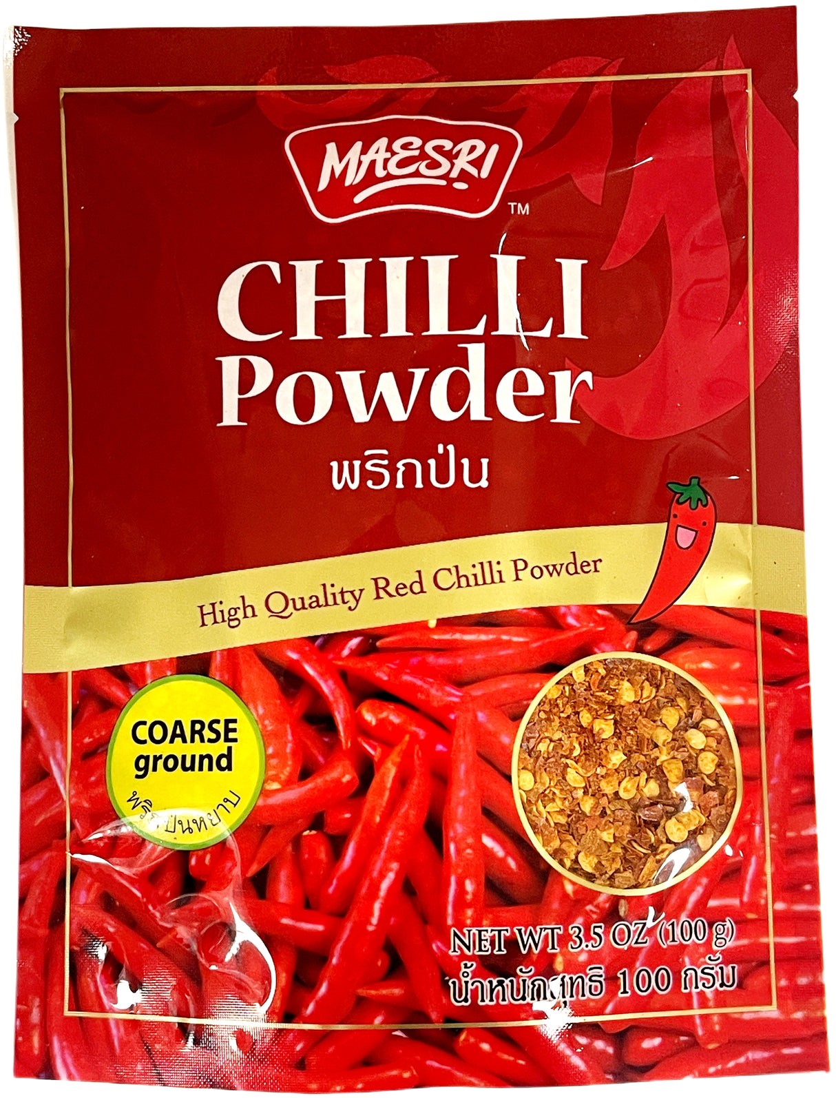 MAESRI COARSE GROUND CHILI POWDER (3.5oz)