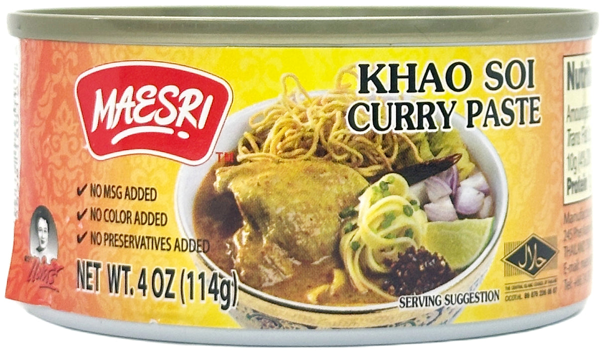 MAESRI KHAO SOI CURRY PASTE (4oz)