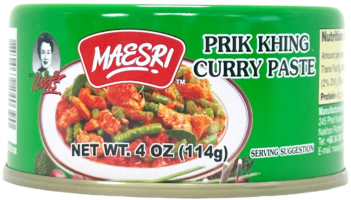 MAESRI PRIK KHING CURRY PASTE (4oz)