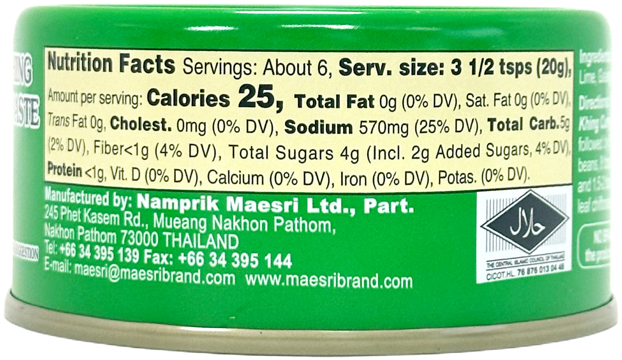MAESRI PRIK KHING CURRY PASTE (4oz)