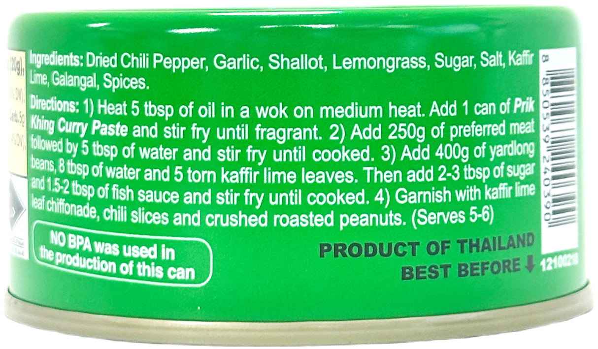 MAESRI PRIK KHING CURRY PASTE (4oz)