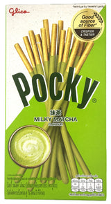 POCKY BISCUIT STICKS - MILKY MATCHA (1.22oz)