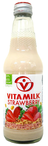 VITAMILK SOY DRINK - STRAWBERRY (10.1oz)