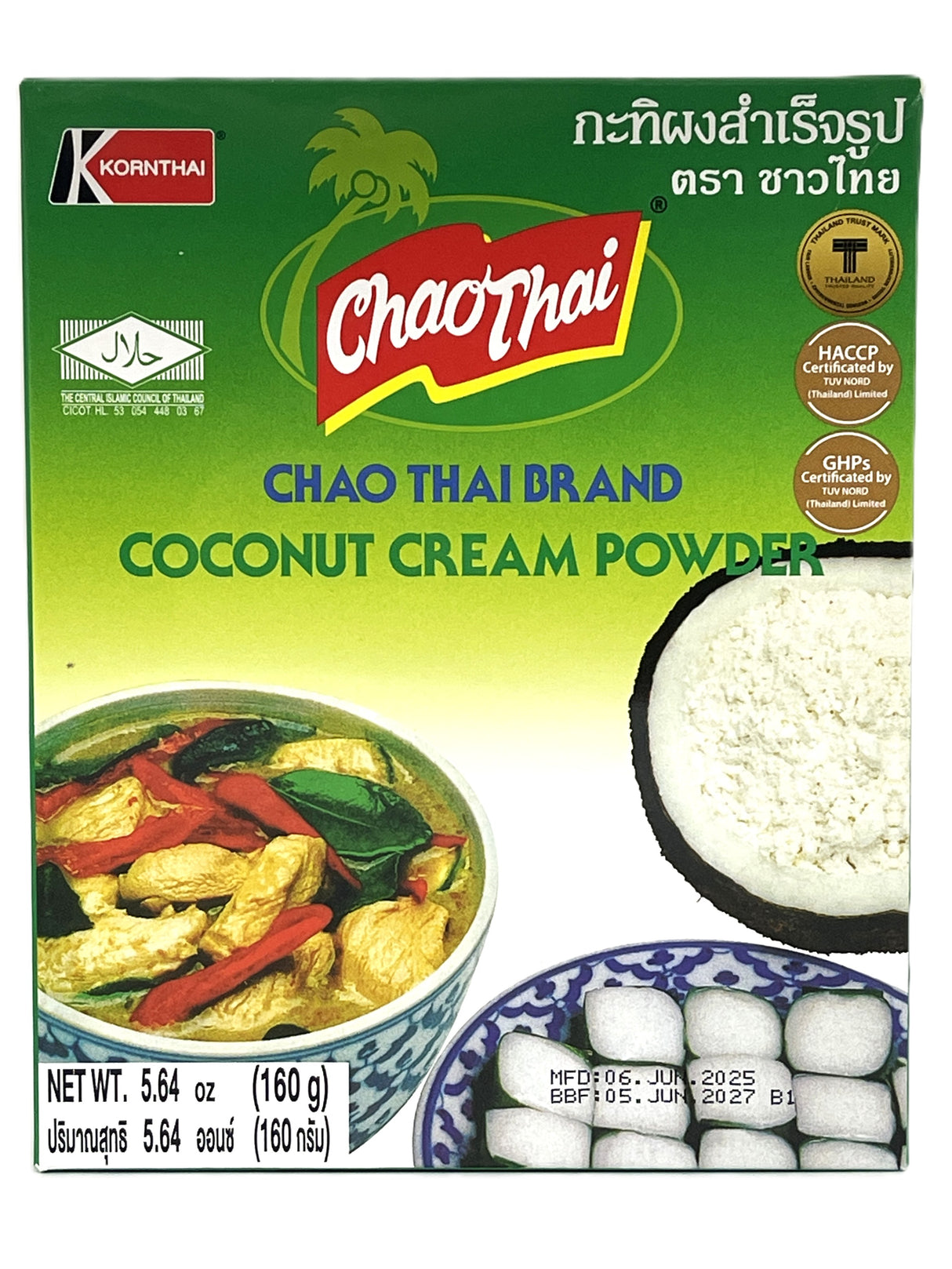 CHAO THAI COCONUT CREAM POWDER (5.64oz)