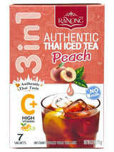 RANONG THAI ICED TEA MIX 7PK - PEACH