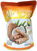 AROI COCONUT CRISPY ROLLS - DURIAN (2.82oz)