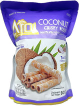 AROI COCONUT CRISPY ROLLS - TARO (2.82oz)
