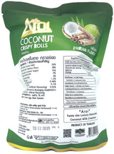 AROI COCONUT CRISPY ROLLS - PANDAN (2.82oz)