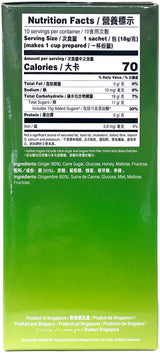 GOLD KILI INSTANT GINGER DRINK 10PK