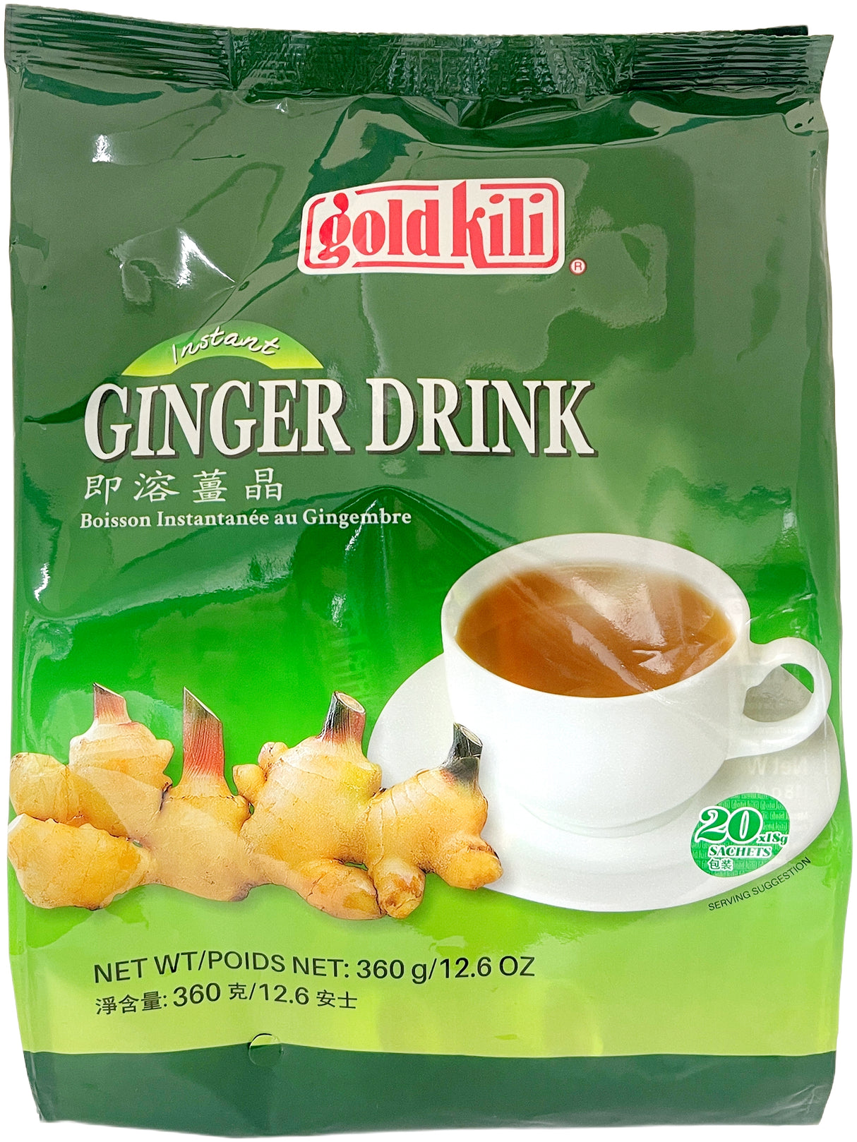 GOLD KILI INSTANT GINGER DRINK 20PK