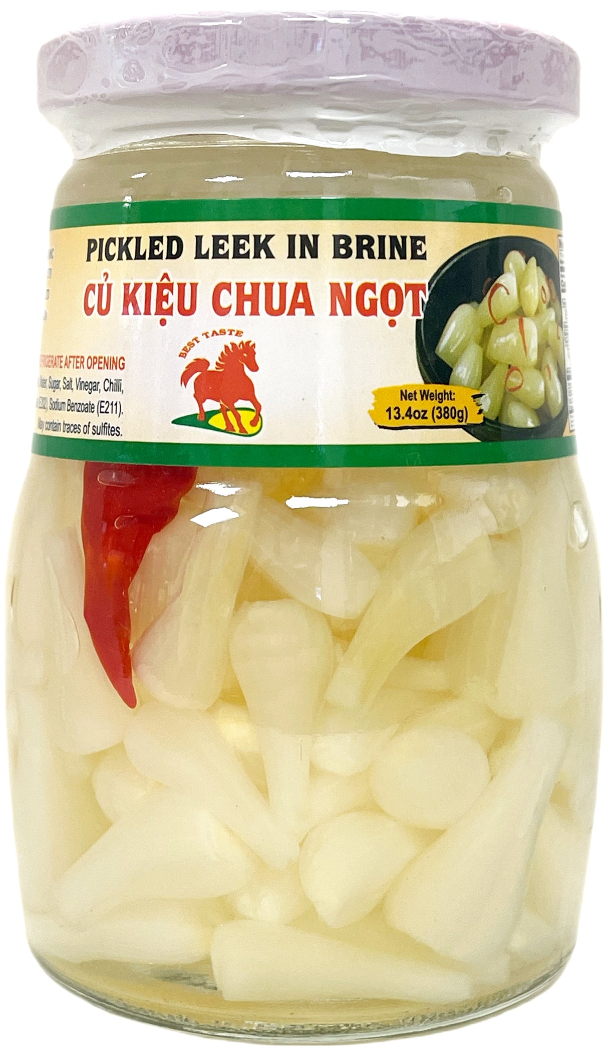 BEST TASTE PICKLED LEEK IN BRINE (13.4oz)