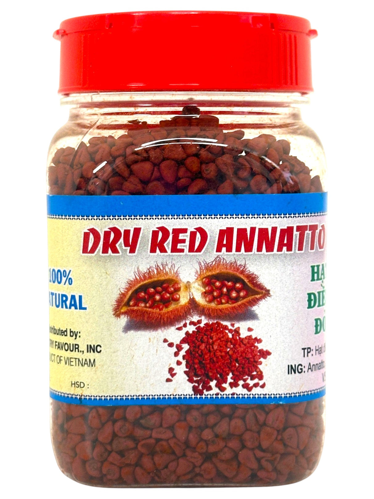BEST TASTE DRY RED ANNATTO SEEDS (5.5oz)