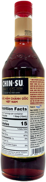 CHIN-SU FISH SAUCE (23.5oz)
