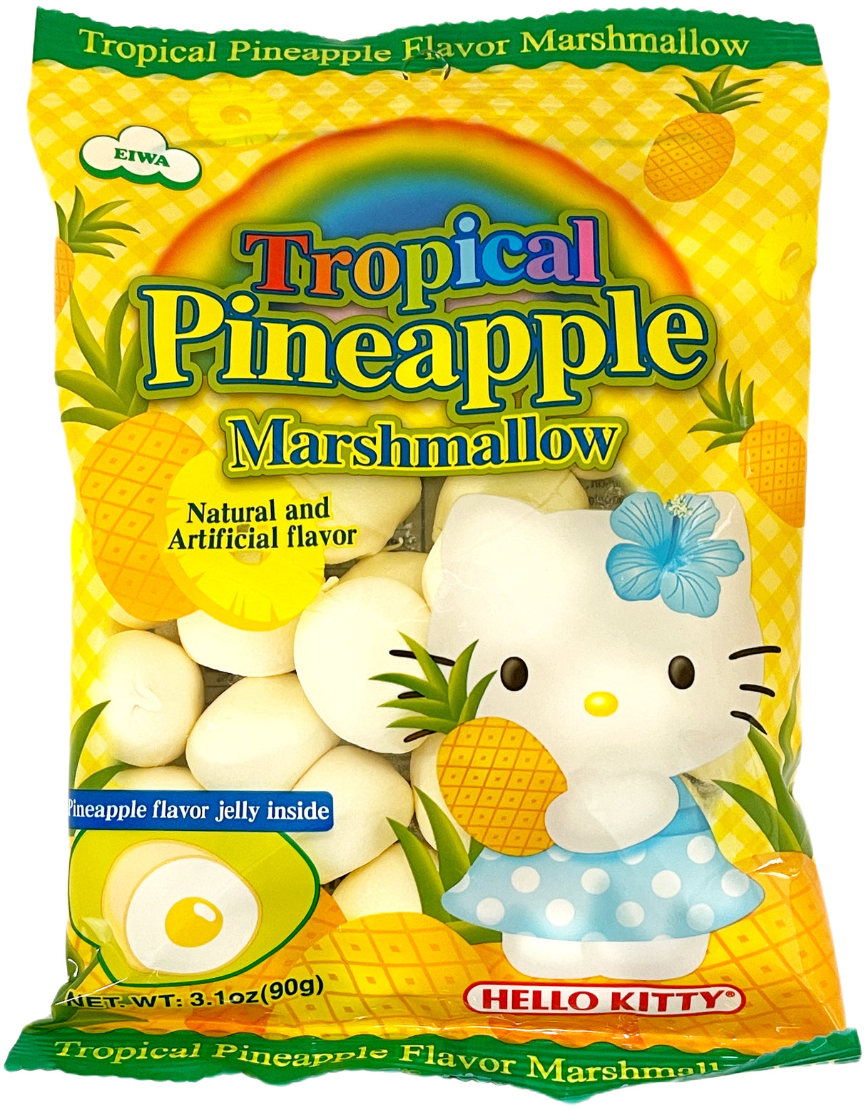 EIWA HELLO KITTY MARSHMALLOW - TROPICAL PINEAPPLE (3.1oz)