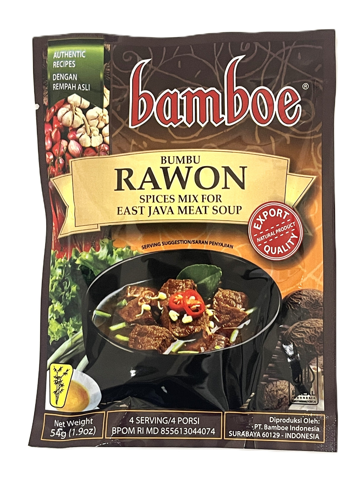 BAMBOE SPICE MIX - RAWON (1.9oz)