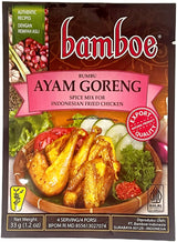 BAMBOE SPICE MIX - AYAM GORENG (FRIED CHICKEN) (1.2oz)
