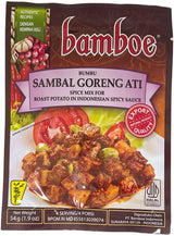 BAMBOE SPICE MIX - SAMBAL GORENG ATI (1.9oz)